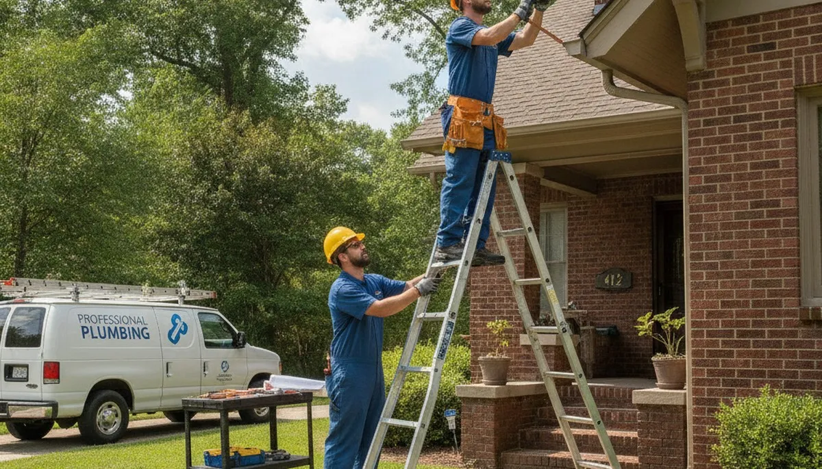 Plumbing repair service in Charlotte, NC for residential and commercial pipes, drains, and fixtures